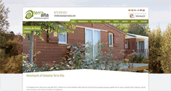 Desktop Screenshot of campingterraalta.com